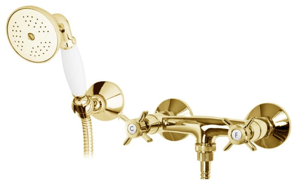 Смеситель Для Душа Cezares LORD LORD-D-03 золото