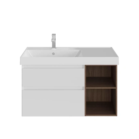 Тумба под раковину Kerama Marazzi Cubo 90 CUB.90.2Lh\WHTM.N