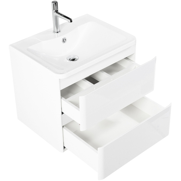База под раковину BelBagno Albano ALBANO-700-2C-SO-BL подвесная Bianco Lucido