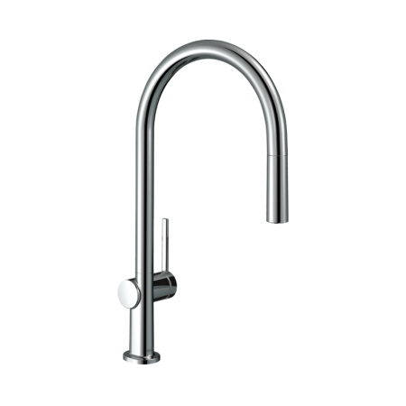 Смеситель для кухни с выдвижным изливом Hansgrohe Talis M54 1jet 72802000 хром