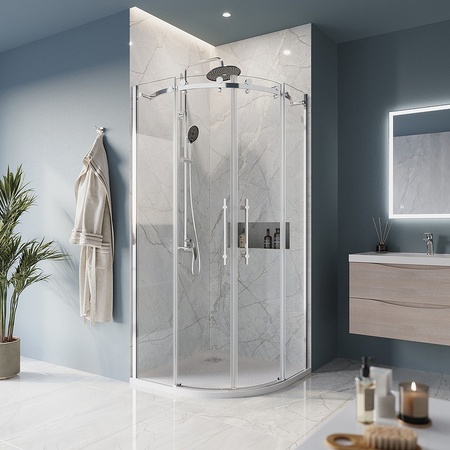 Душевой уголок BelBagno Marino 90x90 MARINO-R-2-90-C-Cr