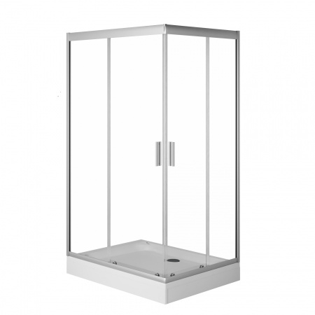 Душевой уголок (120х80) Am.Pm Gem Twin Slide W90G-404-120280-MT