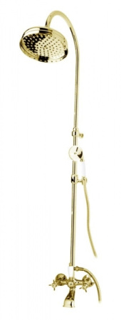 Душевая колонна Cezares LORD LORD-CVD-03 золото
