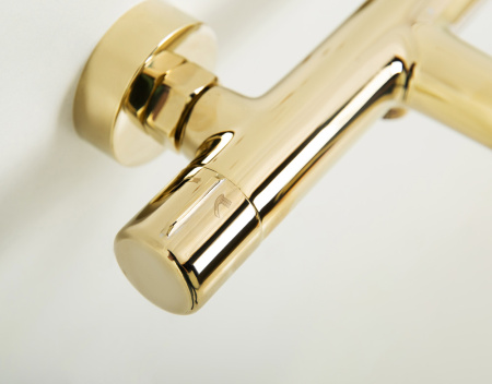 Смеситель для ванны  BelBagno UNO UNO-VASM-ORO