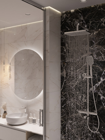 Душевая система с изливом Cersanit Vivo 64530