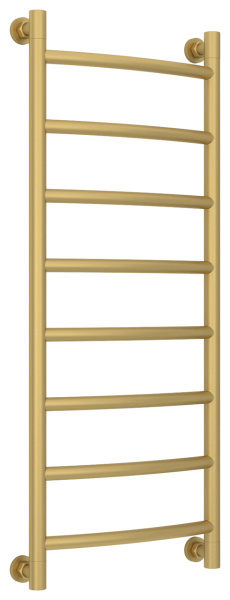 Полотенцесушитель Водяной Выгнутая Сунержа Галант + (100х40) Матовое Золото 032-0200-1040