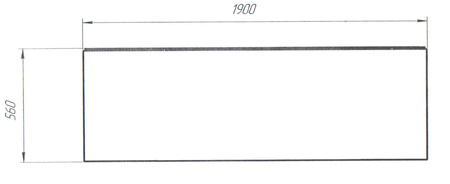 Панель  Marka One FLAT 190 02фл19