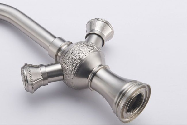 Смеситель для раковины, античное серебро Zorg A 4005U-SL