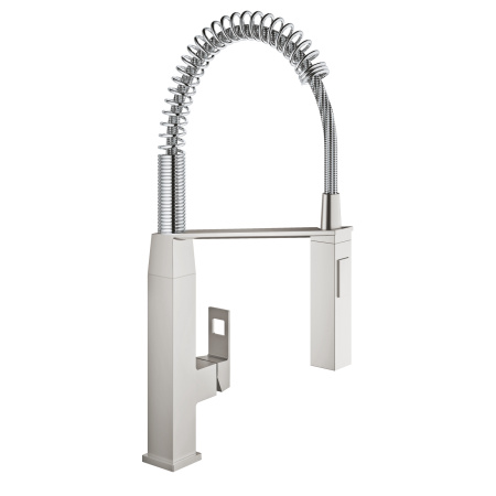 Смеситель для кухни GROHE EuroCube 31395 DC0 (31395DC0) суперсталь