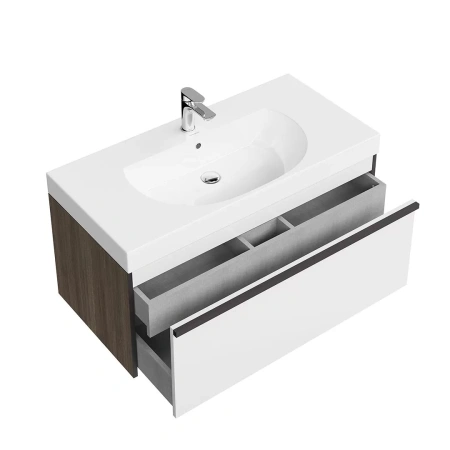 Тумба под раковину Kerama Marazzi Modula 100 MO.100.1+1\AR