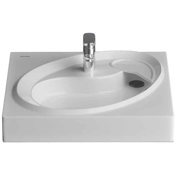 Раковина на стиральную машину (60х60) Grossman Alvaro 1606001 белый
