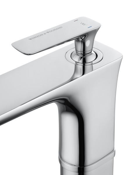 Смеситель для раковины высокий WONZON & WOGHAND SHARK, хром WW-481104-CR