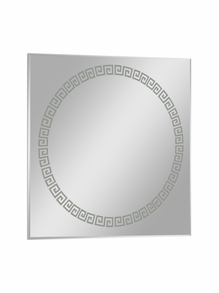 Зеркало подсветкой (70x70) Continent Византия Люкс ЗЛП05
