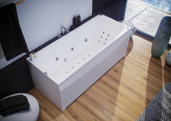 Ванна акриловая Aquatek Альфа )170 x 70)  ALF170-0000007 слив слева