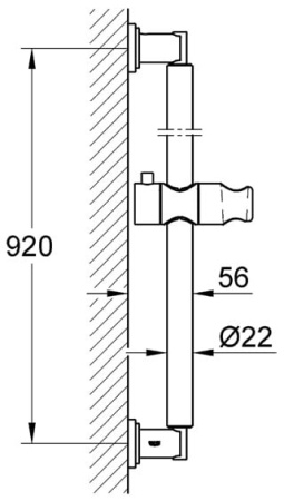 Душевая штанга Grohe Sena 28346 000 (28346000)