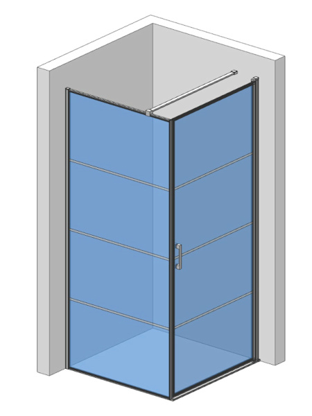 Душевой уголок AQUAme AQM5215-RH-9