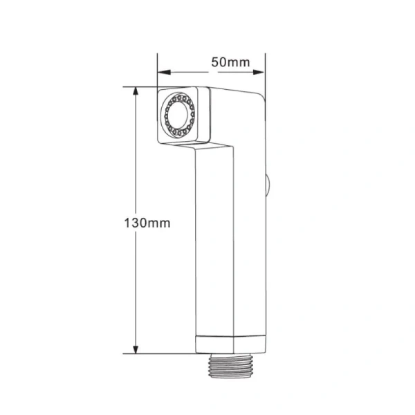 Гигиенический душ Orange HS002bk черный матовый