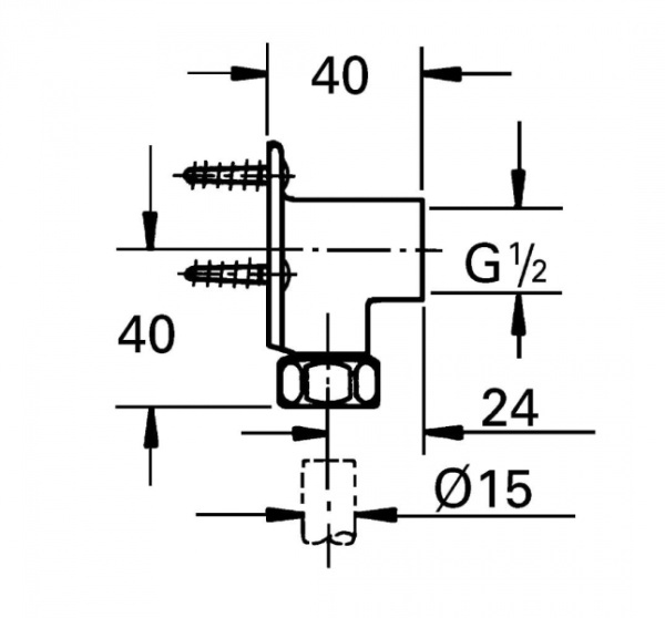 Соединение GROHE 12952000