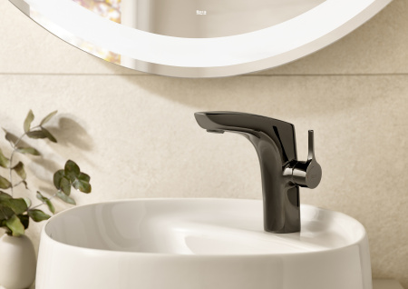 Смеситель для раковины Roca Insignia 5A3B3ANM0 черный титан