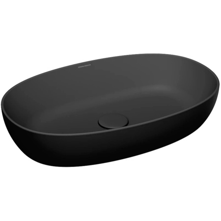 Раковина накладная (60х38) Kerama Marazzi Plaza PLR.NN.wb.60\BLK.M