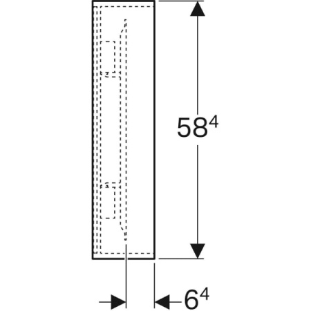 Зеркало с подсветкой GEBERIT Citterio 500.572.JJ.1