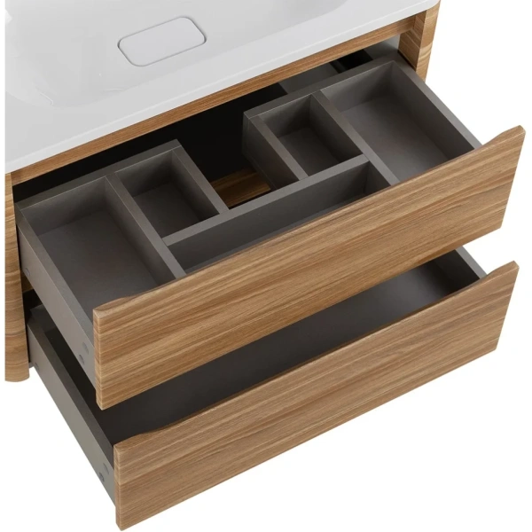 Тумба под раковину Cezares RELAX-800-2C-SO-RC-P дуб карамельный