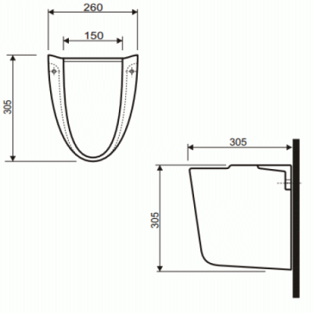 Полупъедестал Kolo Idol 77100000