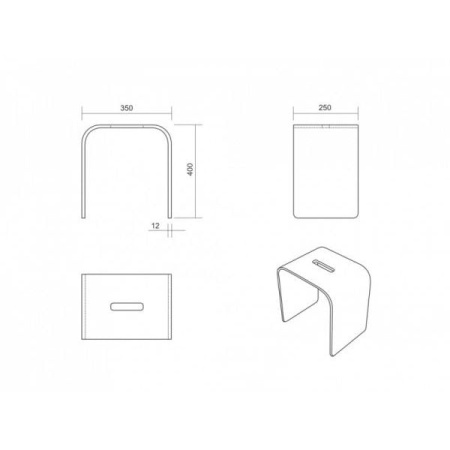 Стульчик для ванны Kolpa san Comfort