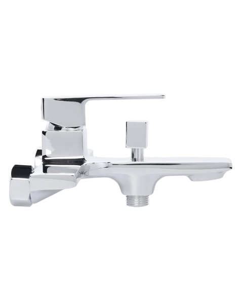 Смеситель для ванны однорычажный Orange Lutz M04-100cr хром