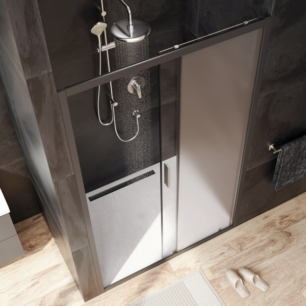 Душевая дверь (120х195) Am.Pm Gem Solo W90G-120-1-195BM