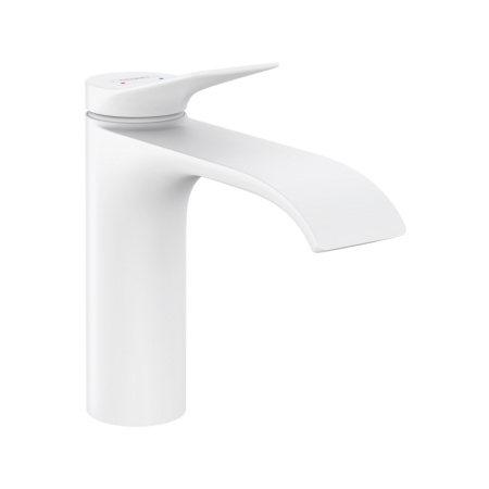 Смеситель для раковины без донного клапана CoolStart Hansgrohe Vivenis 75024700 белый матовый
