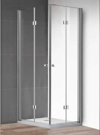 Душевой уголок (90х100) CEZARES ECO ECO-O-ASH-2-90/100-C-Cr