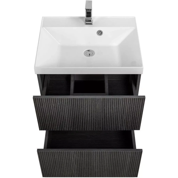 База под раковину подвесная Art&Max AM-Verona-Push-700-2C-SO-KD кадена дарк