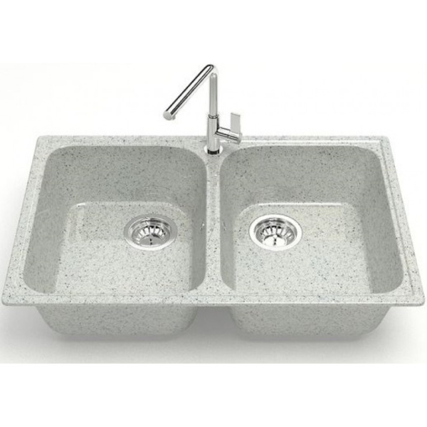 Кухонная мойка Marrbaxx Скай Z260 Z260Q010 светло-серый