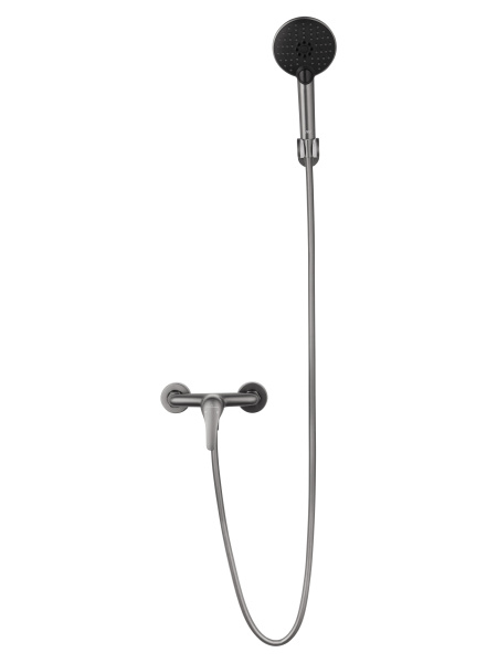 Смеситель для душа WONZON & WOGHAND, темный графит WW-4540-BGG