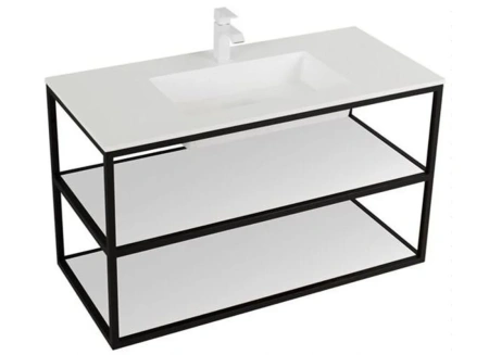Консоль под раковину Cezares CADRO 50-100/50/58-2C-SO-MET-ST