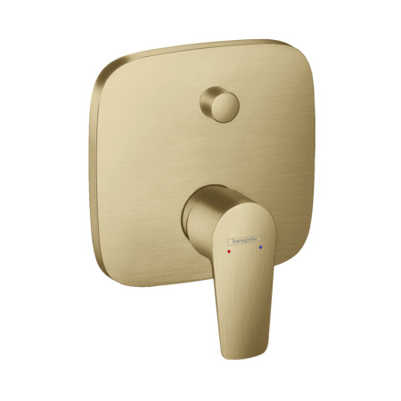 Смеситель для ванны встраиваемый Hansgrohe Talis E 71474140 шлифованная бронза