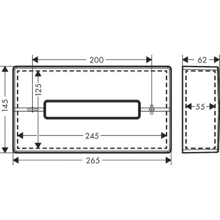 Диспенсер для салфеток Hansgrohe AddStoris 41774990
