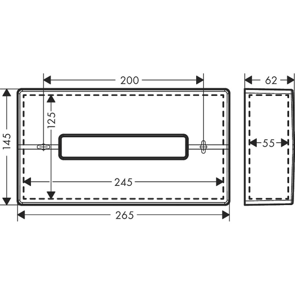 Диспенсер для салфеток Hansgrohe AddStoris 41774990