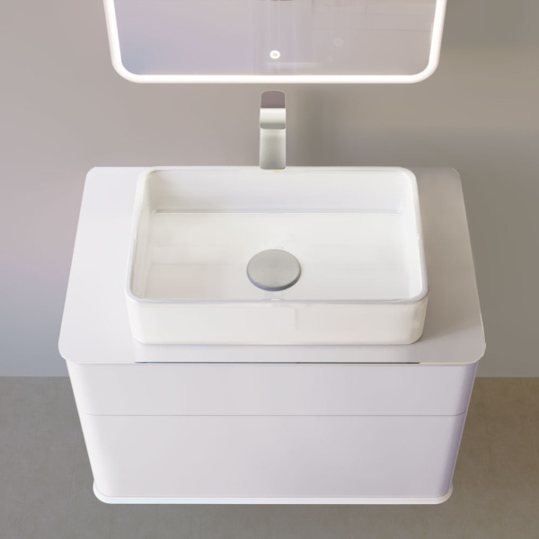 Зеркальный шкаф Jorno Pastel 60 Pas.03.60/W