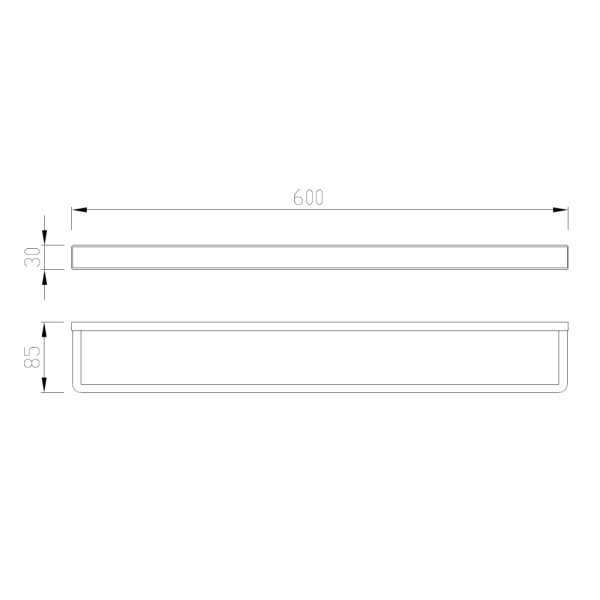 Полотенцедержатель ABBER Westen AA1755B черный матовый Полотенцедержатель ABBER Westen AA1755B черный матовый