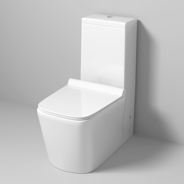 Унитаз напольный безободковый Grossman Falcon GR-4400S с сиденьем микролифт