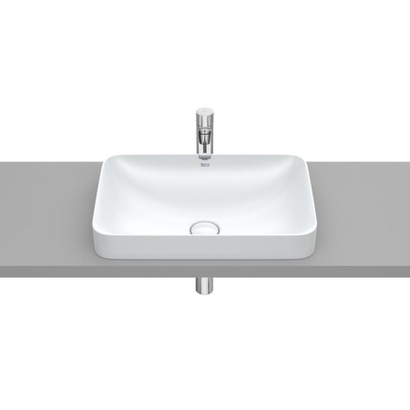 Раковина накладная (55х37) Roca Inspira square 327534630 жемчужный