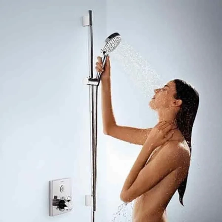 Душевой гарнитур с мыльницей Hansgrohe Raindance Select S 120 EcoSmart 26632000 хром