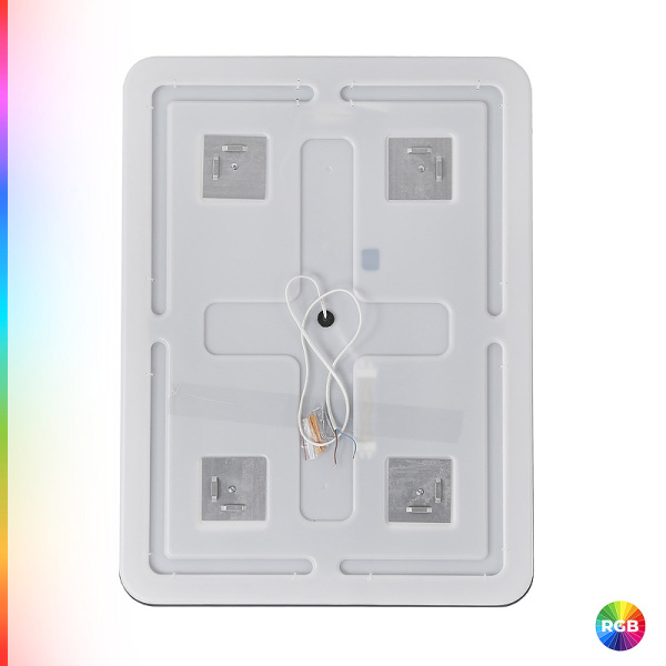 Зеркало c RGB подсветкой (60х80) Cezares CZR-SPC-MC-600-800-RGB-TCH