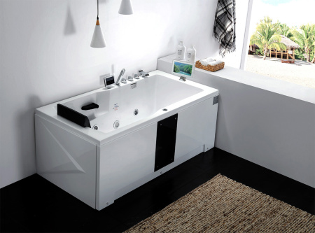 Акриловая ванна (171х86) Gemy G9066 II O R с гидромассажем, правая