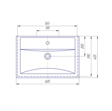 Раковина KIROVIT Фостер 600