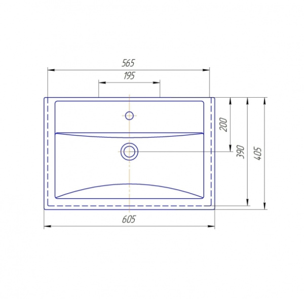 Раковина KIROVIT Фостер 600