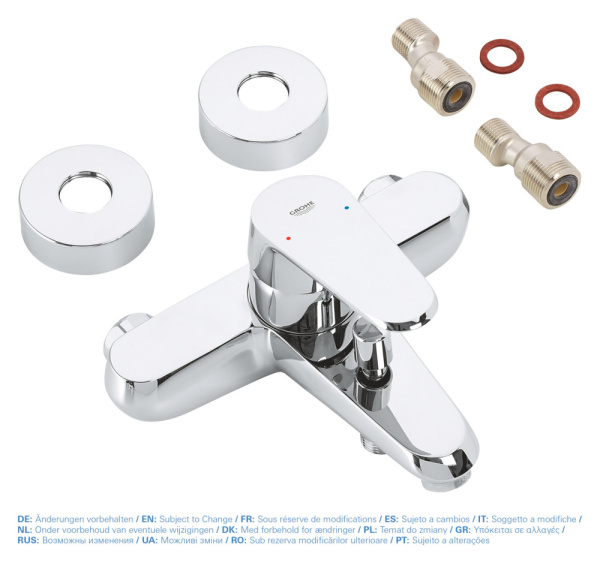 Смеситель для ванны однорычажный Grohe Eurodisc Cosmopolitan 33390 002 (33390002) хром