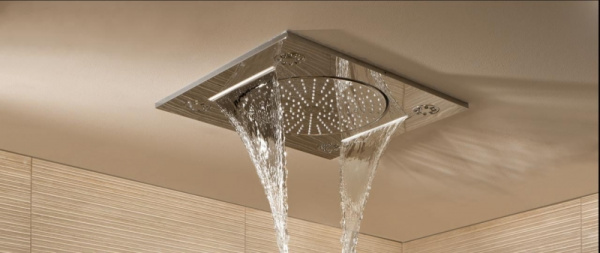 Многофункциональный потолочный душ Grohe Rainshower® F-Series 15" 27939 001 (27939001) Многофункциональный потолочный душ Grohe Rainshower® F-Series 15" 27939 001 (27939001)